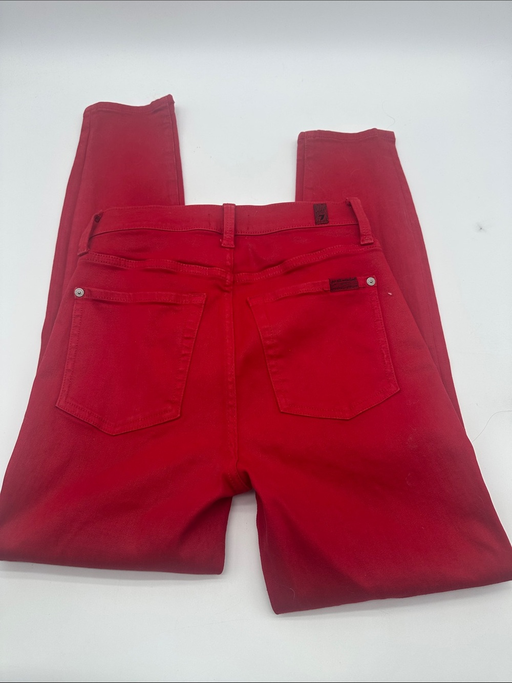 Women’s Red Slim Fit Jeans